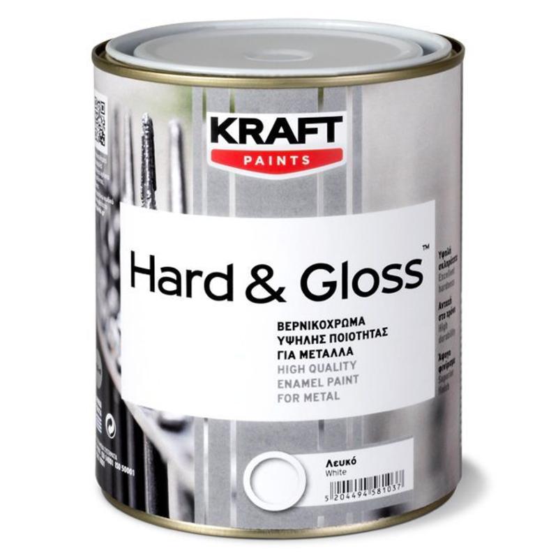 Βερνικόχρωμα Hard & Gloss - Kraft Paints "Σύννεφο 84" 0.18L